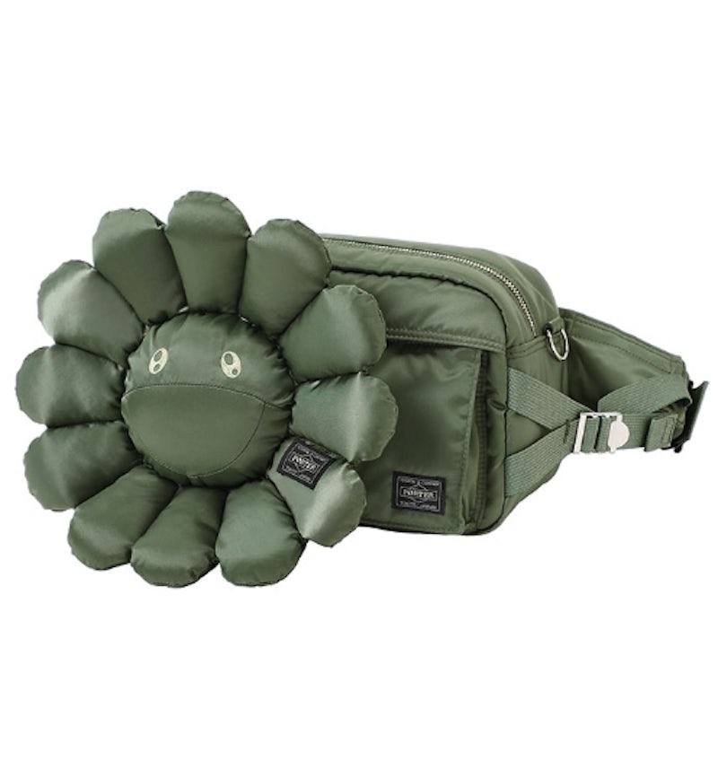 Takashi Murakami x PORTER Waist Bag Sage Green - SS19 - US Takashi Murakami x PORTER Waist Bag Sage Green - SS19 - US