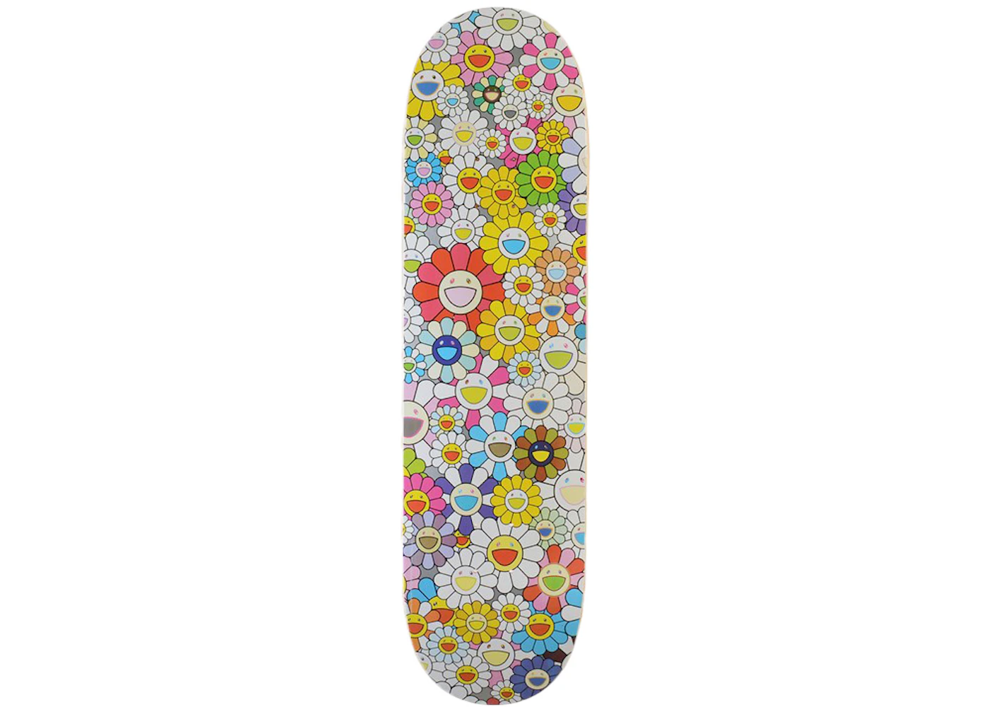 Takashi Murakami x Vans Vault Flowers Skateboard Deck Multi FW15