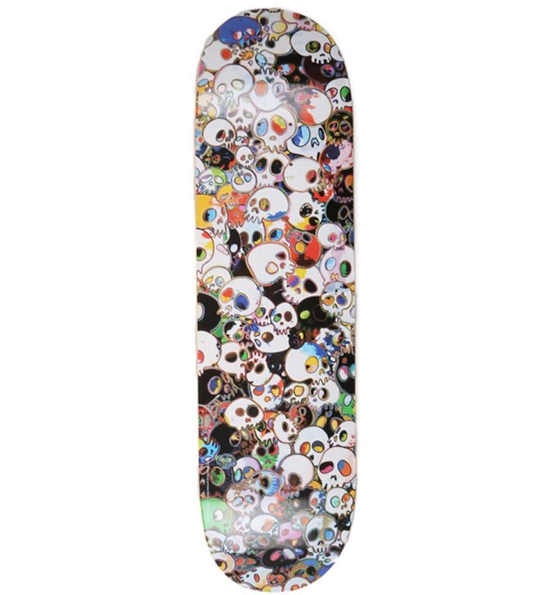 Takashi Murakami x Vans Vault Skulls Skateboard Deck Multi FW15 US