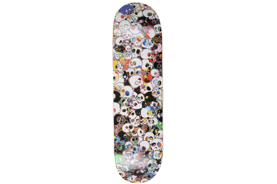 Takashi Murakami x Vans Vault Skulls Skateboard Deck Multi FW15 US