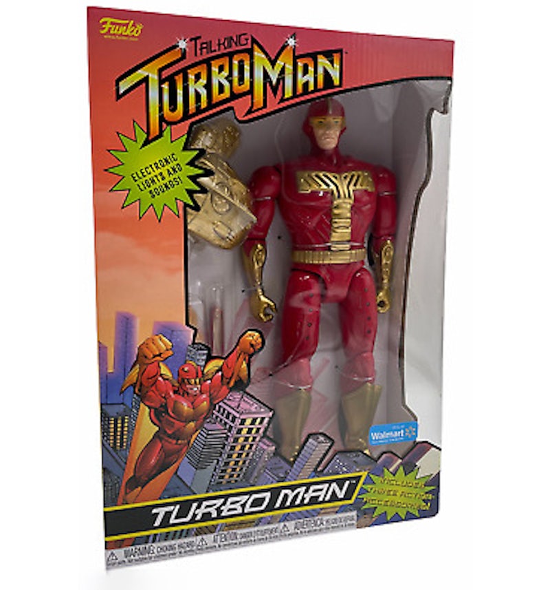 Talking Turbo Man Walmart Exclusive Action Figure SS21 US