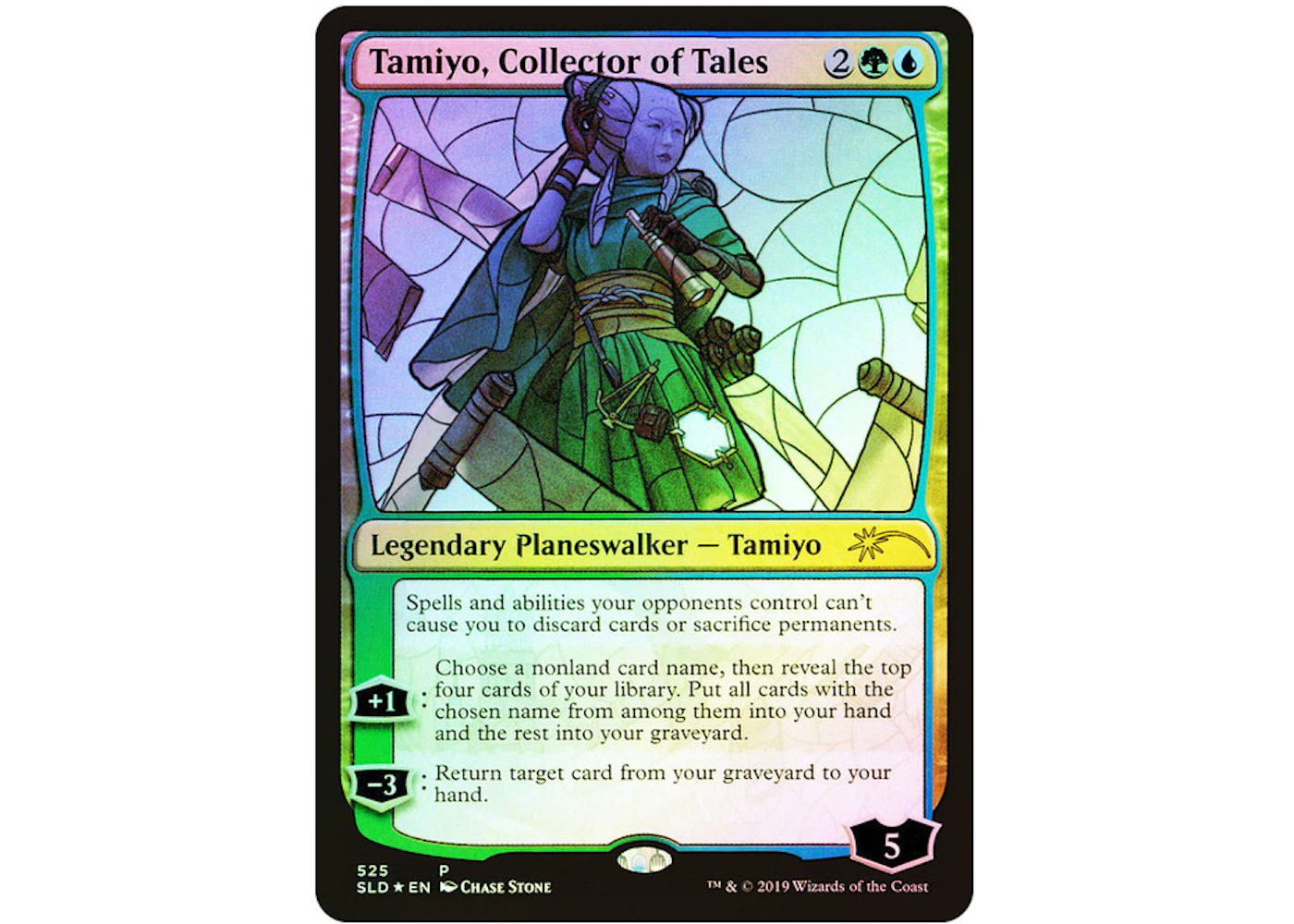 Tamiyo, Collector of Tales (Foil) Magic: The Gathering TCG Secret Lair Promo #525 (Ungraded) - US Tamiyo, Collector of Tales (Foil) Magic: The Gathering TCG Secret Lair Promo #525 (Ungraded) - US