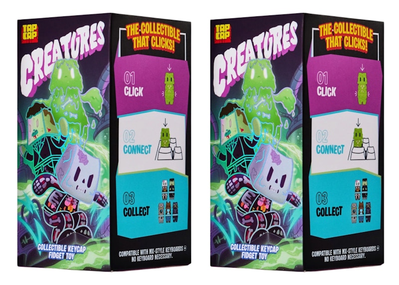 TapCap Creatures Blind Box 2x Lot