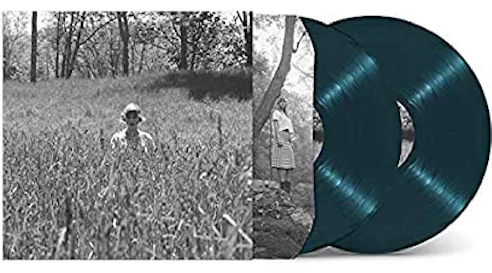 Taylor Swift Folklore Limited Edition In The Weeds Deluxe 2LP Vinyl Teal -  US