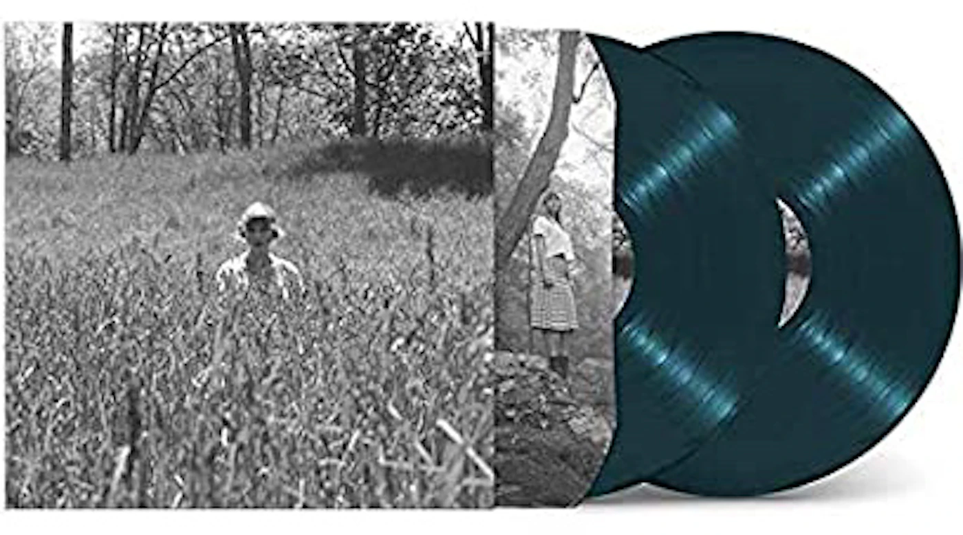 Taylor Swift Folklore Limited Edition In The Weeds Deluxe 2LP Vinyl Teal -  GB