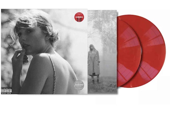 Taylor Swift Folklore Target Exclusivo 2XLP Vinilo Rojo