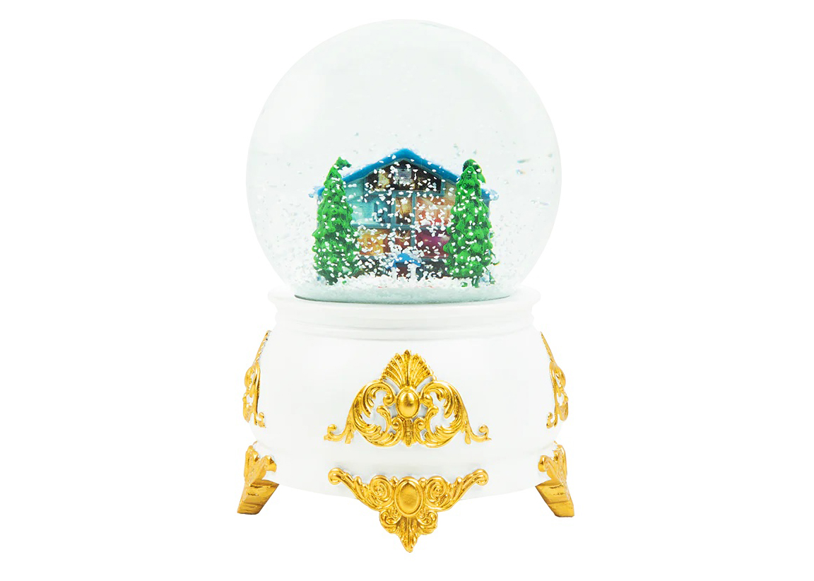 Taylor Swift Lover House Snow Globe White/Gold