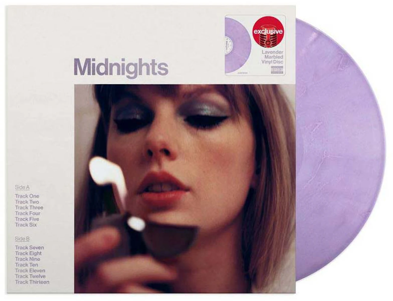 Taylor Swift Midnights Collection Lot of 4 Vinyl Records Target Lavender
