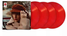 Taylor Swift Red (Taylor's Version) Target Exclusive 4XLP Vinyl Red
