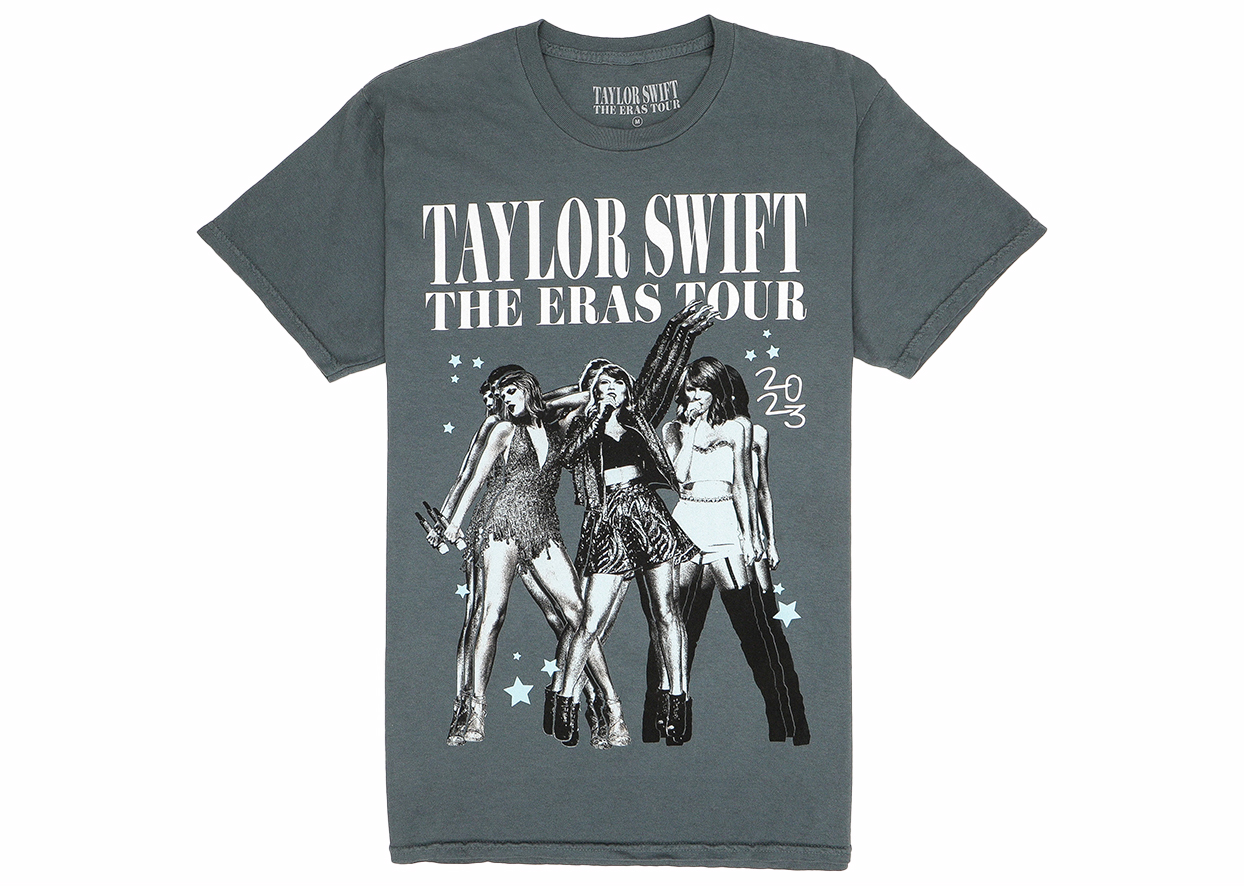 Taylor Swift The Eras Tour 1989 Album T-Shirt Blue - SS23 - JP