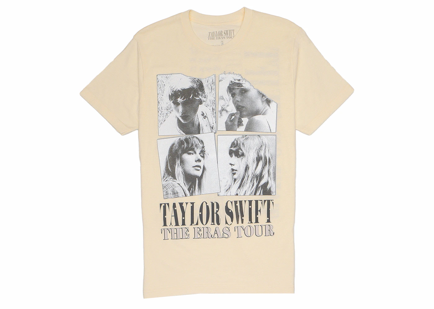 Taylor Swift The Eras Tour Folklore Album T-Shirt Off White - SS23 - GB