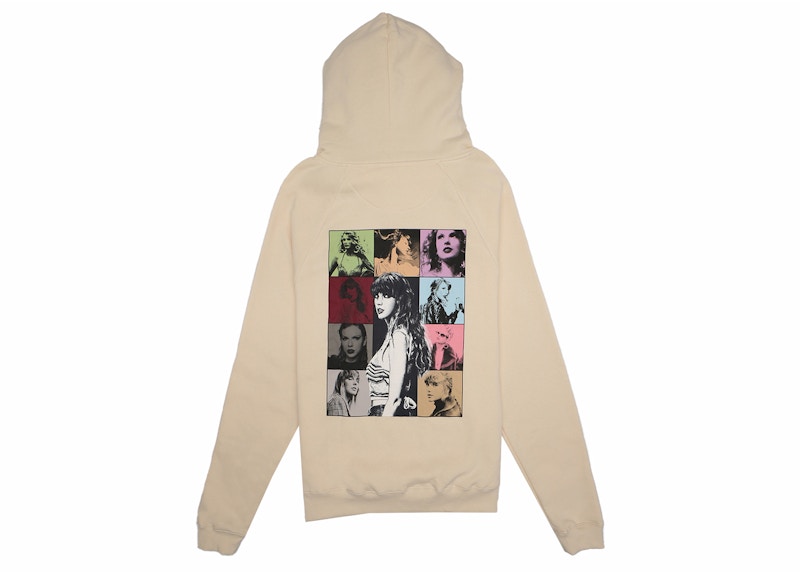 テイラースウィフト PULLOVER BEIGE HOODIE パーカー M - ミュージシャン