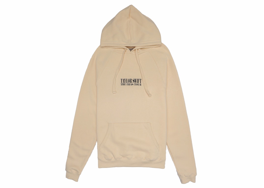 Pre-owned Taylor Swift The Eras Tour Hoodie Beige