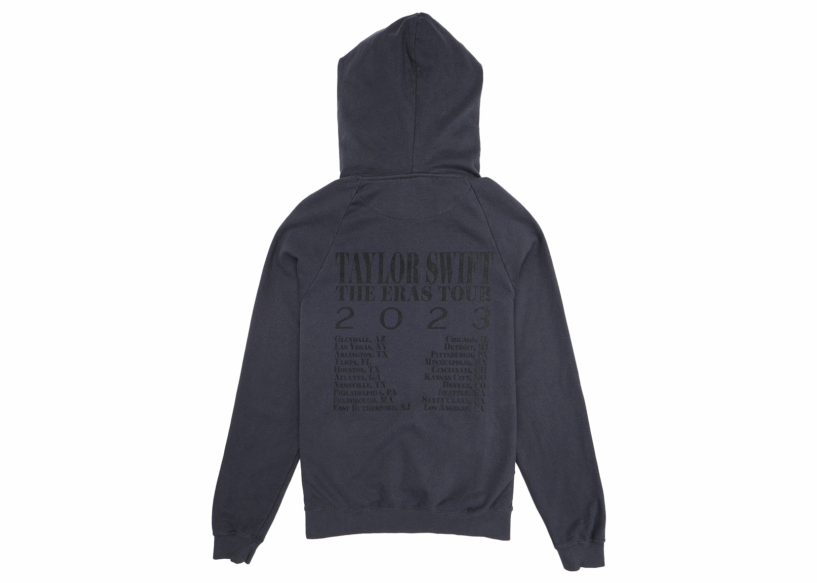 Taylor Swift The Eras Tour Hoodie Washed Blue - SS23 - US