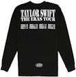 Taylor Swift The Eras Tour Black Long Sleeve T-Shirt – Taylor Swift  Official Store