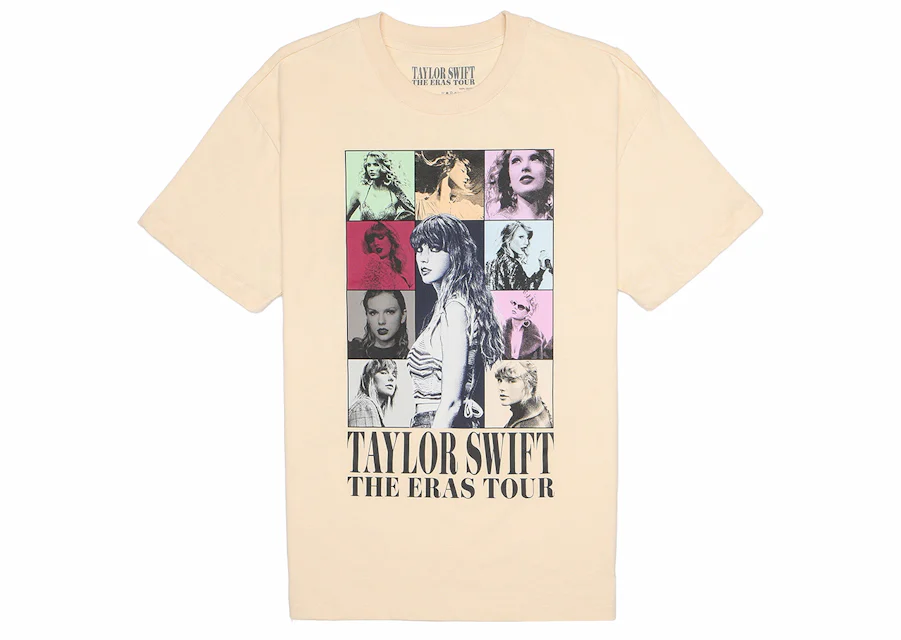 Taylor Swift The Eras Tour T-Shirt Beige - SS23 - FR