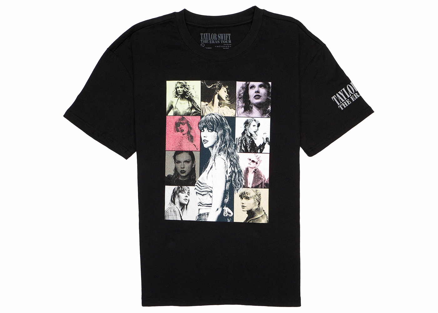 Taylor Swift The Eras Tour T-Shirt Black