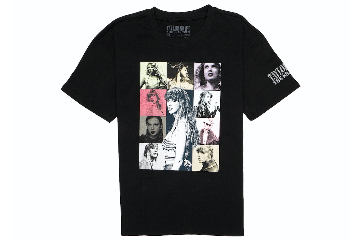 Pre-owned Taylor Swift The Eras Tour T-shirt Black
