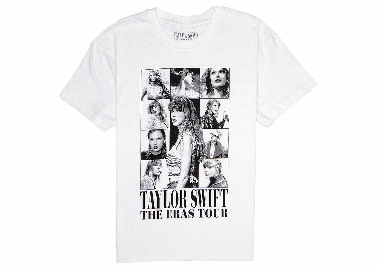 Taylor Swift The Eras Tour White T-Shirt White - SS23 - JP
