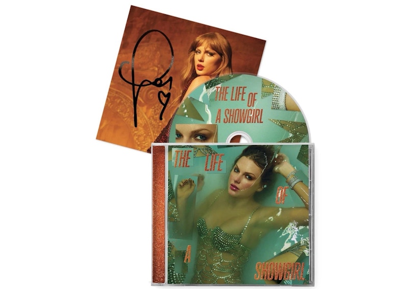 THE LIFE OF A SHOWGIRL CDサインPHOTO2③ The Life of a Showgirl: Sweat and Vanilla Perfume CD with Poster