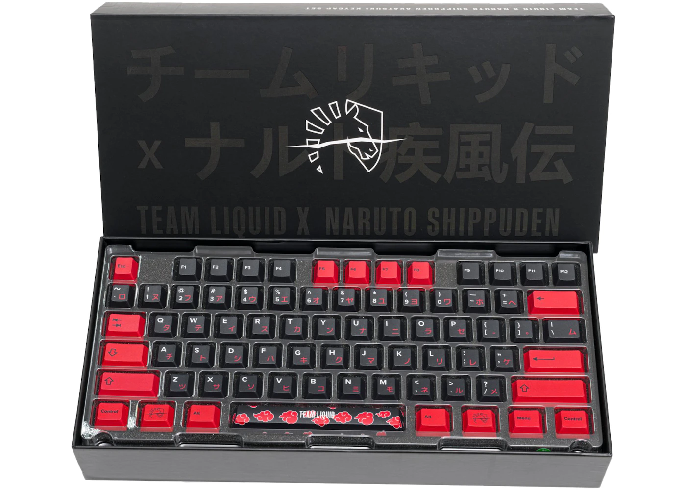 Team Liquid x Naruto Akatsuki Key Cap Set - US