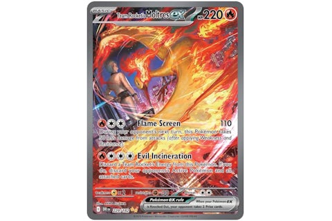 Team Rocket's Moltres ex 2025 Pokmon Scarlet & Violet Destined Rivals Special Illustration Rare 229/182 Ungraded - 2025 - US Team Rocket's Moltres ex 2025 Pokmon Scarlet & Violet Destined Rivals Special Illustration Rare 229/182 Ungraded - 2025 - US