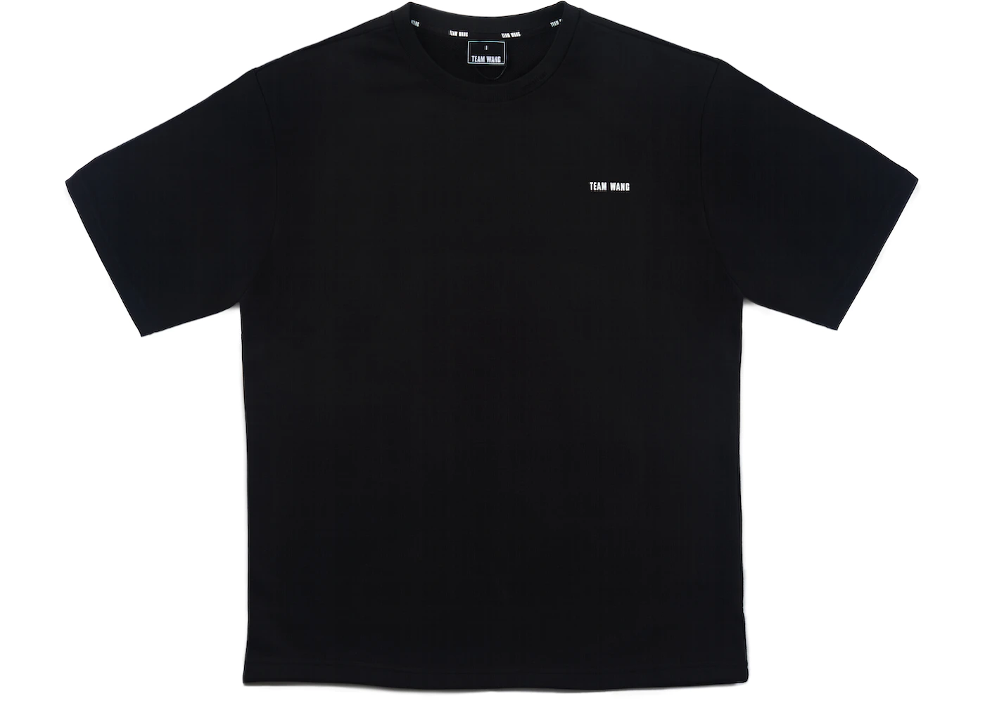 TEAM WANG Logo T-Shirt Black Men's - SS20 - US