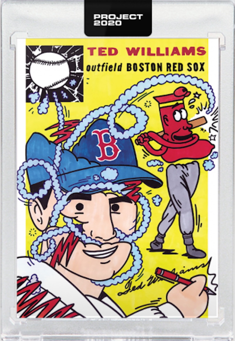 Ted Williams 1954 Topps Project 2020 Ermsy  /4859 #58