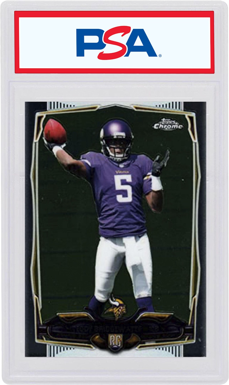 Teddy Bridgewater 2014 Topps Chrome Rookie Ball Over Head #173 (PSA or BGS Graded)