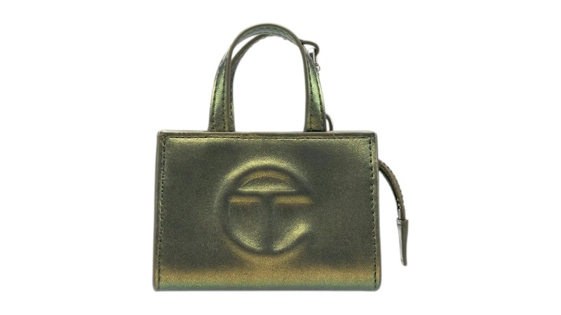 Telfar Baby Bag Charm Acid
