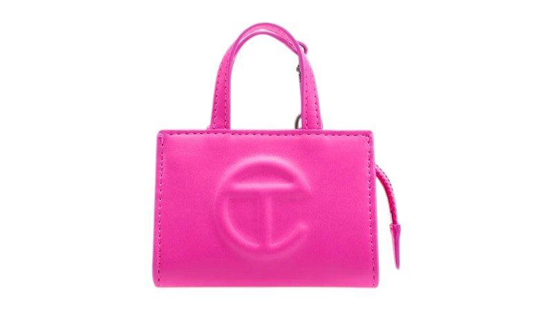 Telfar Baby Bag Charm Azalea