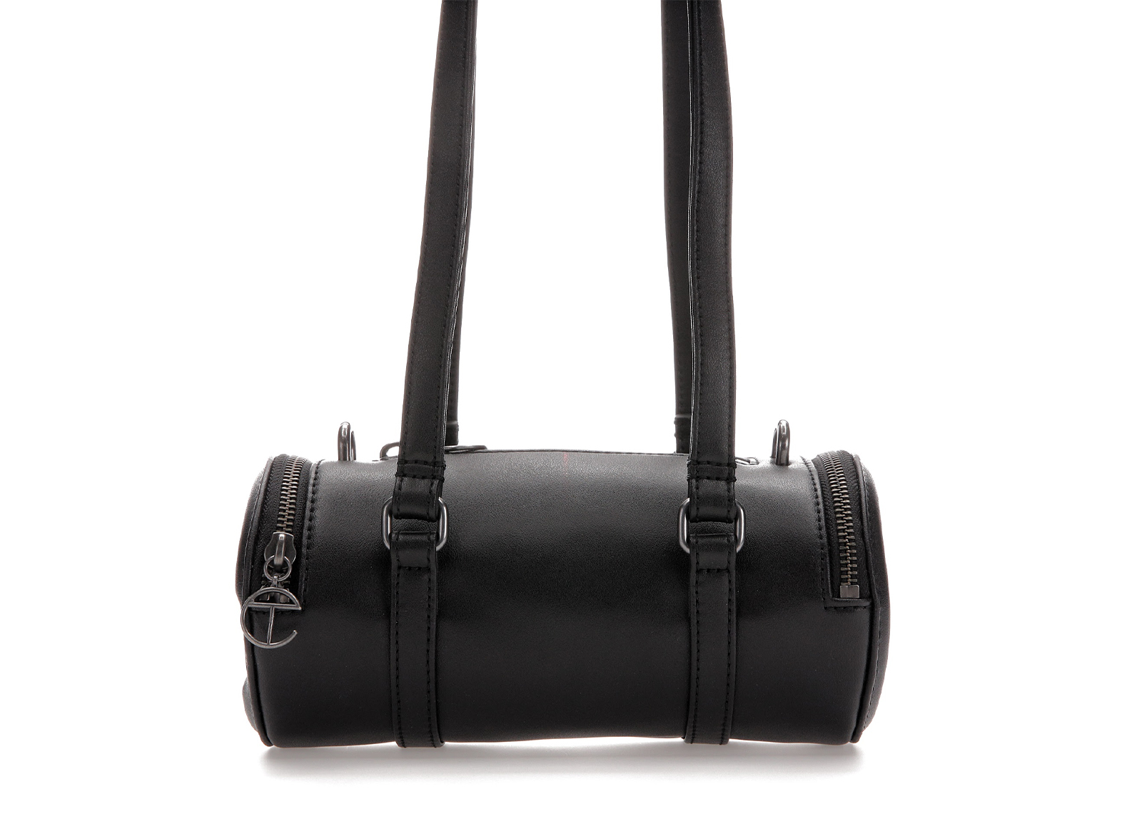 Shinola S0320004527-Black7 Black Small leather duffle bag Duffle Black  Handbag