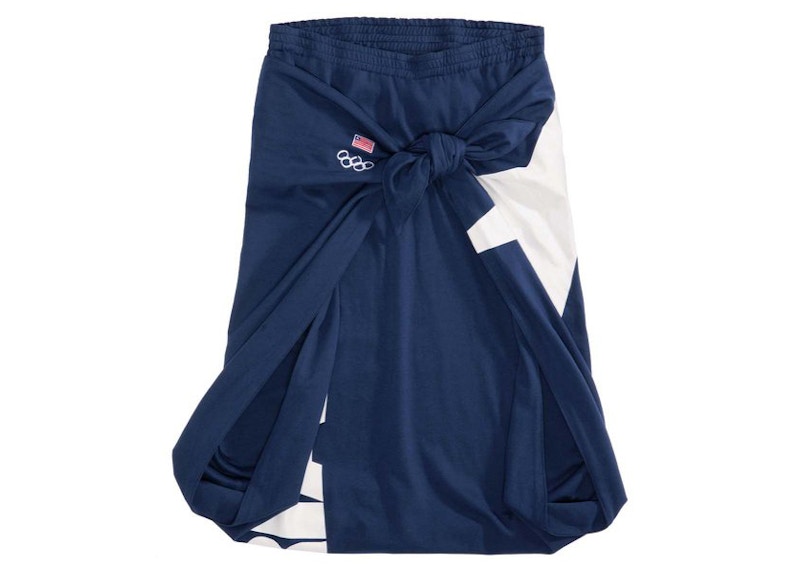 Telfar Liberia Wrap Short Navy