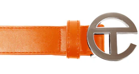 Telfar Logo Belt Orange