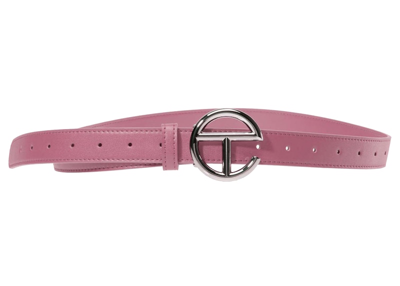 Telfar Logo Belt Oxblood