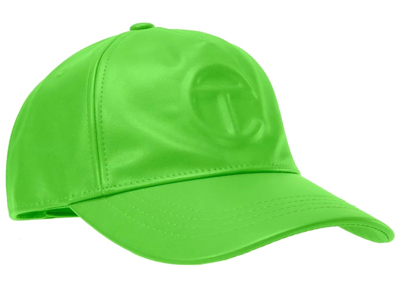 Telfar Logo Embossed Hat Highlighter Green