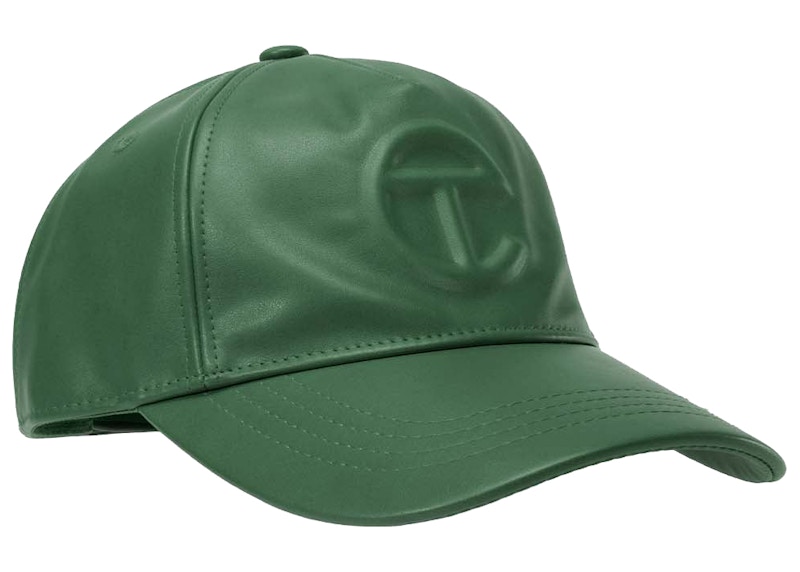 Telfar Logo Embossed Hat Leaf in Faux Leather - US