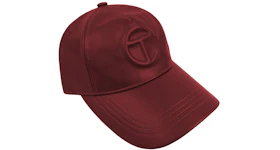 Telfar Logo Embossed Hat Oxblood
