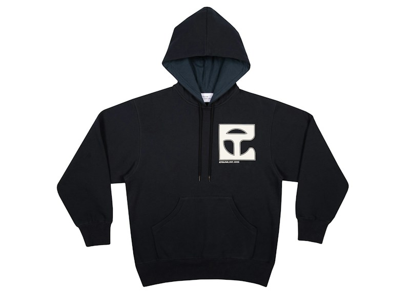 Telfar Monogram Hoodie Ebony