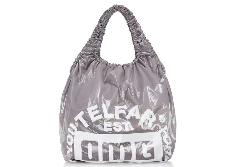 Telfar Regular OMG Plastic Bag Grey