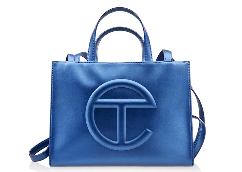 Brand New- Telfar Unisex Cobalt Blue Shopping Bag Size