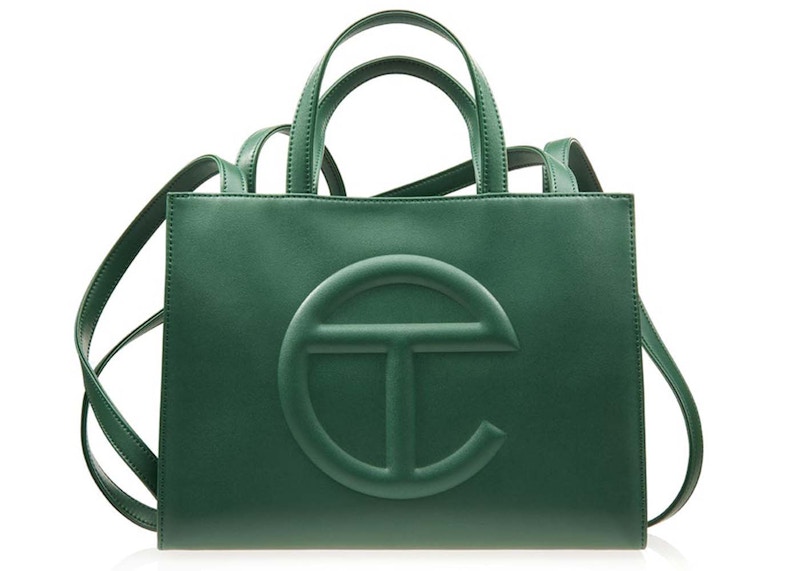 セール中！送料関税込み Telfar Shopping Bag Medium Dark Olive Medium Shopping Bag - Dark Olive