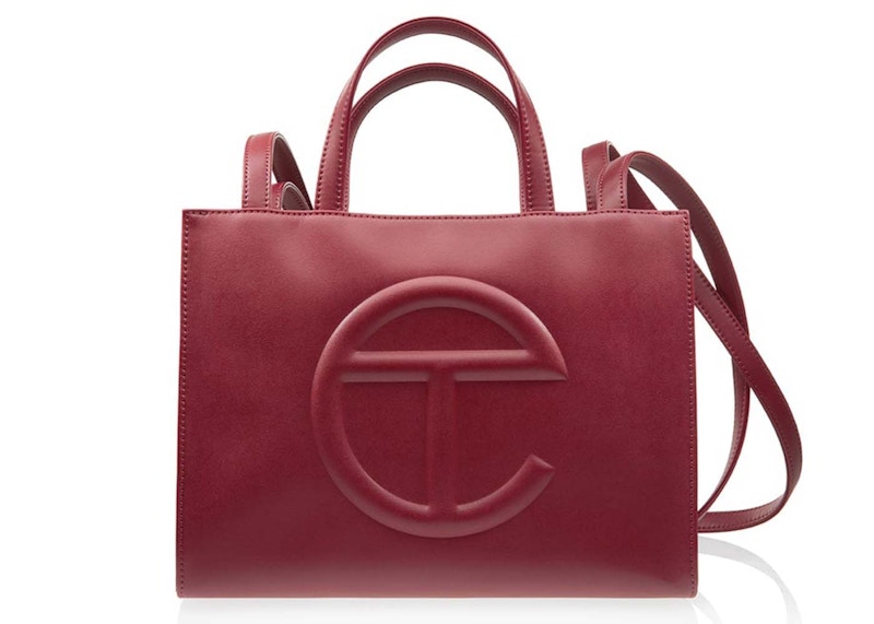 早い者勝ち！送料関税込み！Telfar Shopping Bag Medium Oxblood Telfar-SHMedium-Shopping-Bag-
