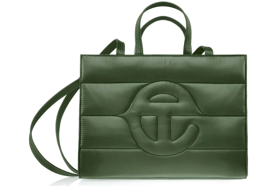 Green puffer telfar Clearance