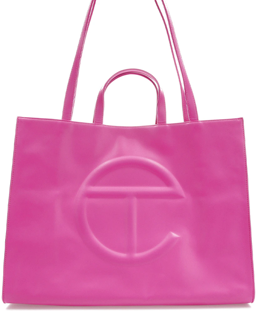 Telfar Azalea Small Shopping Bag - Hot Pink, NWT, Authentic 810064881879