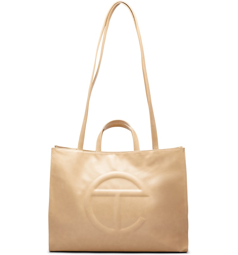 Tote Telfar Bag Medium Cream Telfar Shopping Bag Large Cream In