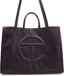 Chanel Deauville Shopping Bag Large 22S Calfskin Black in Calfskin