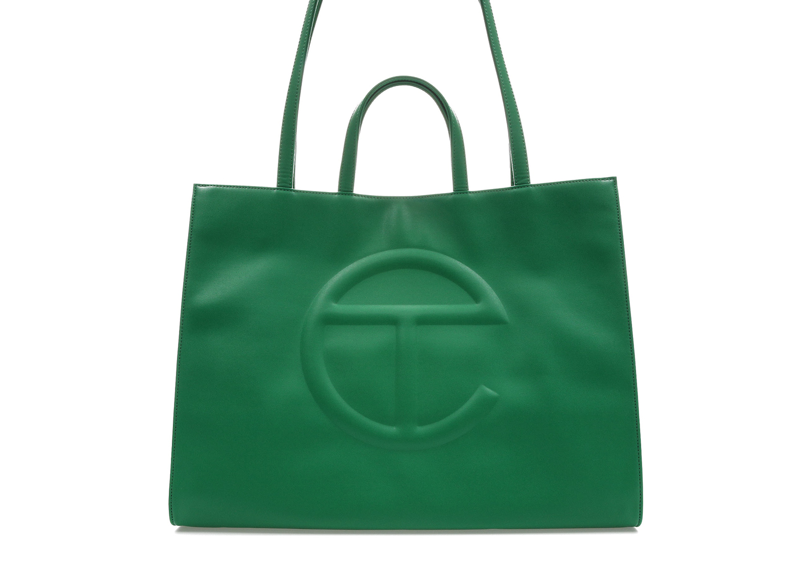 Telfar Shopping Bag Large Greenscreen in Vegan Leather JP