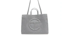 Telfar x UGG Fleece Shopping Bag Large Heather Grey