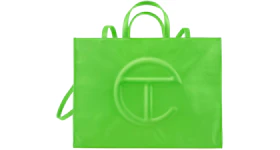Telfar Shopping Bag Large Highlighter Green